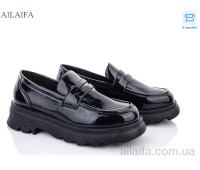Туфли Ailaifa DW3 bright black пена