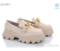 Туфли Ailaifa DW15 beige пена