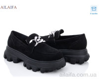 Туфли Ailaifa DW15 cloth black пена