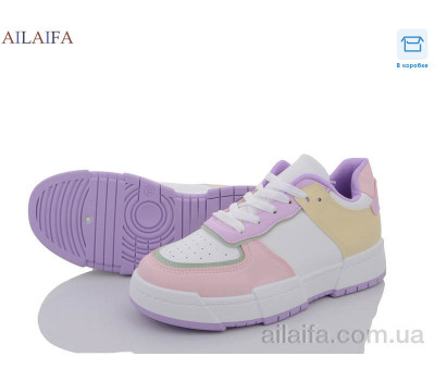 Кроссовки Ailaifa 902 white-purple