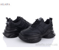 Кроссовки Ailaifa 8110 black піна