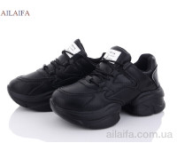 Кроссовки Ailaifa 2361-1 all black піна