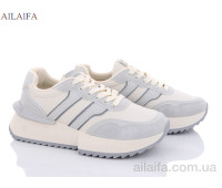 Кроссовки Ailaifa A869 beige-grey