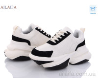 Кроссовки Ailaifa 8202 beige-black