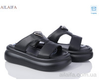 Шлепки Ailaifa 8010 black