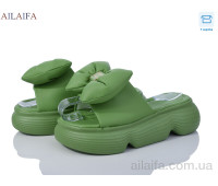 Шлепки Ailaifa 7053 green