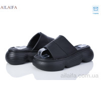 Шлепки Ailaifa 7055 black