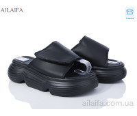 Шлепки Ailaifa 7050 all black